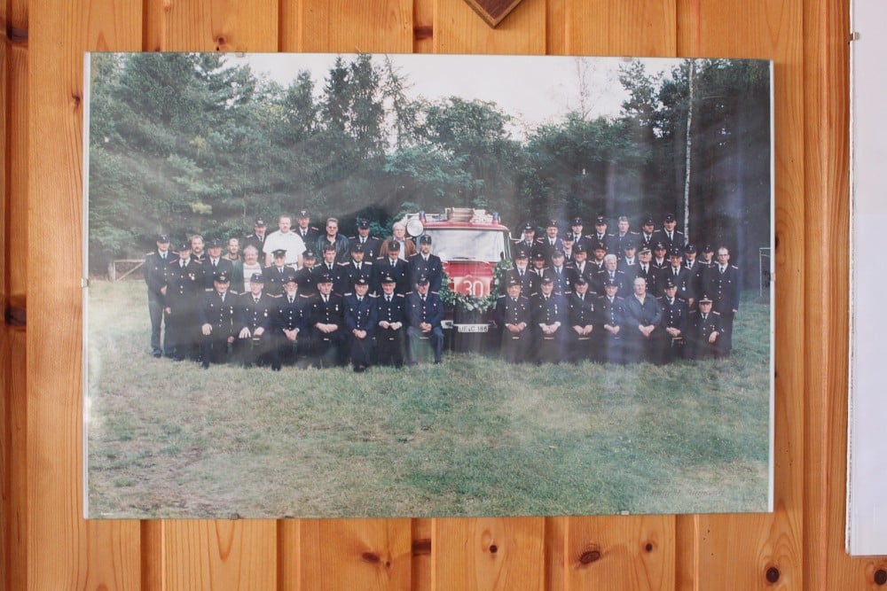 historisches Foto der Feuerwehr
